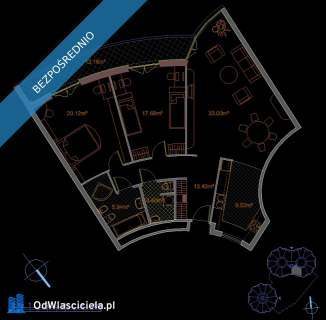 Bezpośrednio przestronny apartament blisko Warszawy
