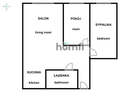 blisko o3 Business Park, 46m 3 pokoje Celarowska