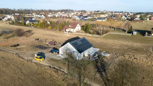 Nowy dom SSO 102,6 m w Strzebiniu  Projekt Z381L
