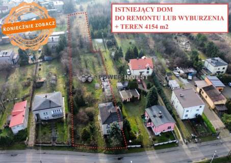 DOM 2 DZIAŁKI/ PONAD 4100m2 / SUPER CENA