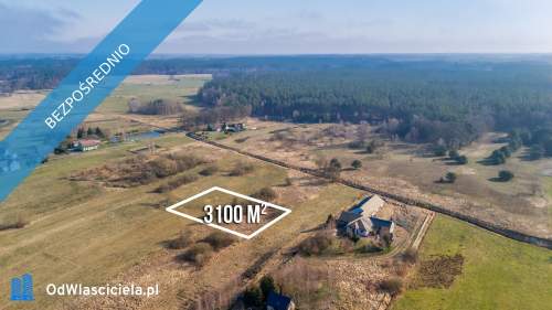 Działka w zielonej okolicy z wydanymi warunkami pod Szczecinem