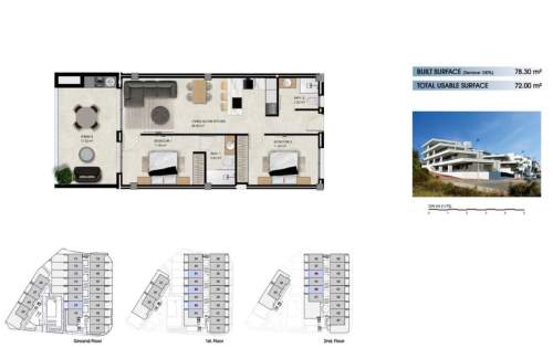 Gotowe do zamieszkania apartamenty w La Marina-Pinet, od 248.000...