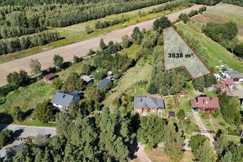Działka budowlana z WZ 3550m2