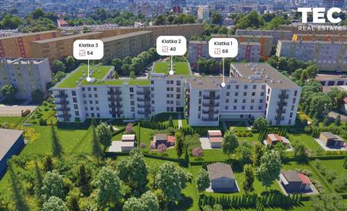 3 pokoje 55,76 m Blisko Parku Śląskiego