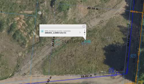działka z widokiem - 944m2 - gm. Dobrzyniewo Duże