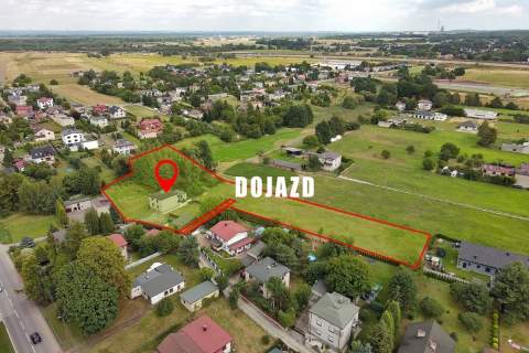 Wyjątkowy domz 65-arową działką budowlaną