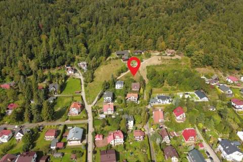 Widokowa działka budowlana 1127 m Bystra Śląska