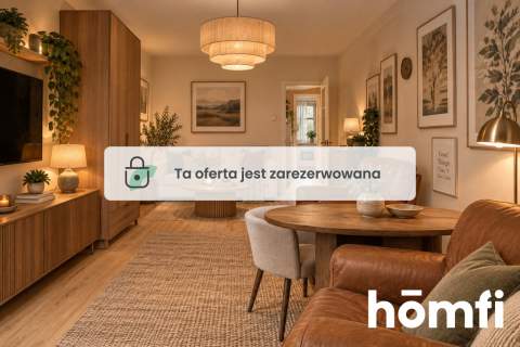 2 pokoje wśród zieleni blisko Wisły loggia