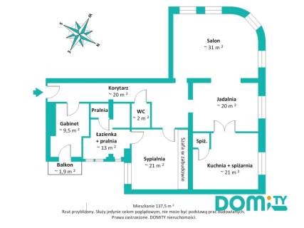 OŁBIN/APARTAMENT NA WYNAJEM/ STANDARD PREMIUM