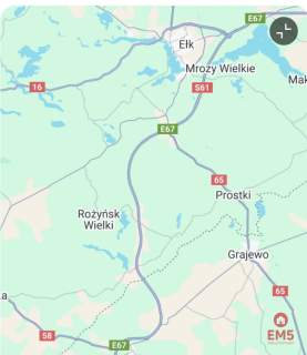 Działka na Mazurach blisko jeziora