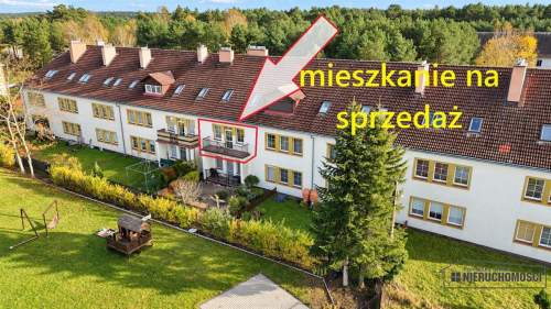 Borne Sulinowo mieszkanie na I piętrze z dużym bal