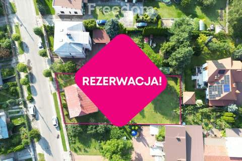 Duża działka 1000 m2 z domem blisko AWF i centrum