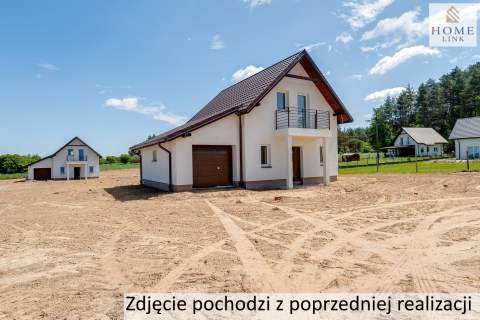 Nowoczesny dom w trakcie budowy - do stanu dewelop