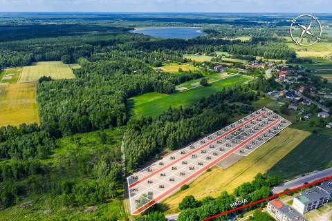 Jezioro Piaseczno-działki blisko plaży