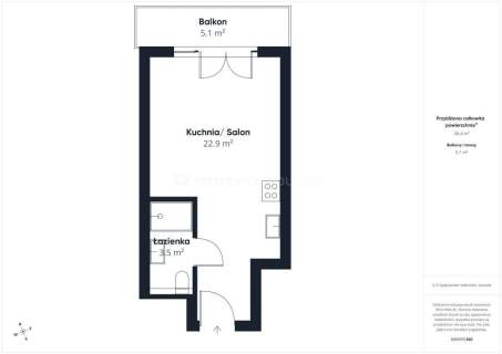 Kawalerka Premium w Centrum Katowic.