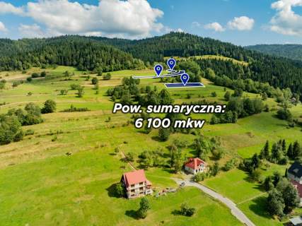 3 działki rolne Poręba Wielka