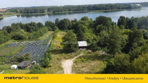 Działka z linią brzegową Jeziora Kortowskiego