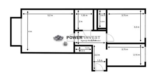 2 pok osobna kuchnia balkon Rondo Kocmyrzowskie