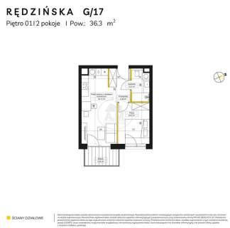 Dwupokojowe mieszkanie w zielonej części miasta