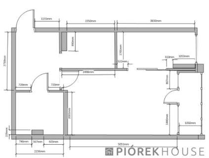 2-pokojowe mieszkanie w Śródmieściu