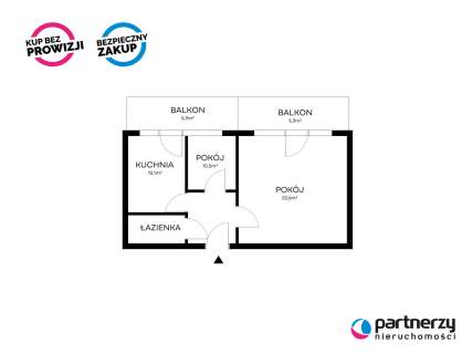 Podwójny balkon Widok na panoramę 10 piętro