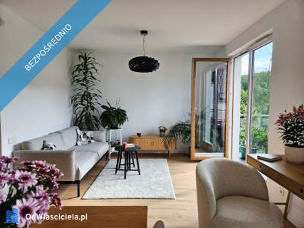 Dwupoziomowy apartament 66 m 2 tarasy Wrzeszcz Górny widok na...