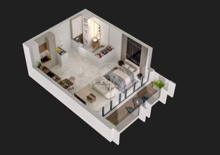 Duży Balkon Kameralny apartamentowiec