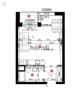 KSIĘCIA WITOLDA - STUDIO Z BALKONEM I PARKINGIEM