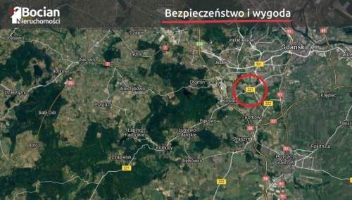 Uzbrojona, płaska, słoneczna działka - Gdańsk