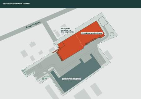 Hala magazynowa 4.007 m2 - Lublin, Zadębie