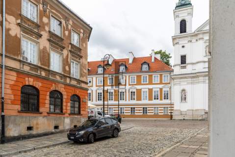 Przy Rynku Dwustronne zielone patio