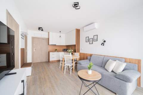 Nowy 2-pok.apartament blisko morza m.parkingowe
