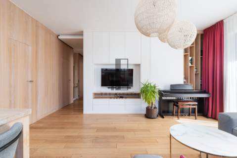 Funkcjonalne 3 pok. Stegny duży balkon 16 m2