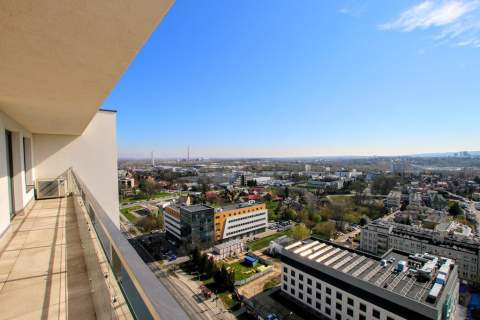 apartament z cudownym widokiem z 17stego piętra
