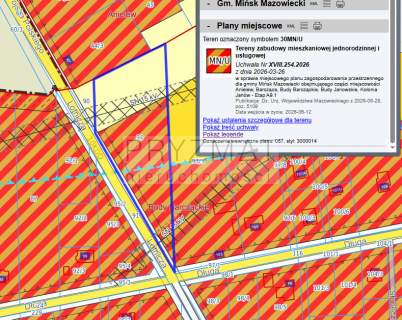 Działka 1130 m Budy Barcząckie Lotnicza