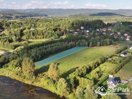 Działka rolna 27 arów nad Sanem - Lesko, Posada