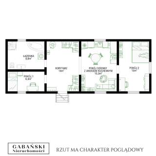 DREWNIANY DOM PO GRUNTOWNYM REMONCIE NA 1,35 HA -