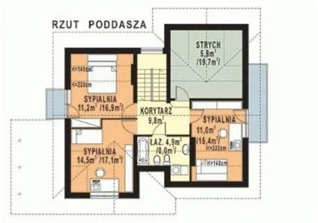 Dom wolnostojący 172 m2 Brzoskwinia, gm. Zabierzów