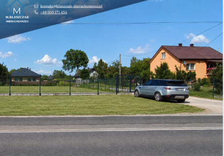 Działka 900m Miąse trasa Tłuszcz Wołomin media asfalt ogrodz