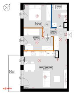 Nowe 3 pokoje z balkonem Premium