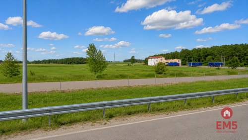 Działka inwestycyjna przy S8