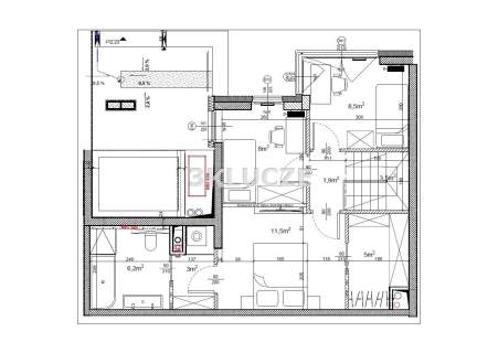 Dwupoziomowy apartament Poligonowa