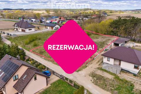 Atrakcyjna działka budowlana 1599 m z usługami