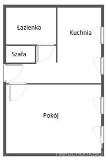 Rezerwacja. Duża kawalerkana, miejsce parkingowe