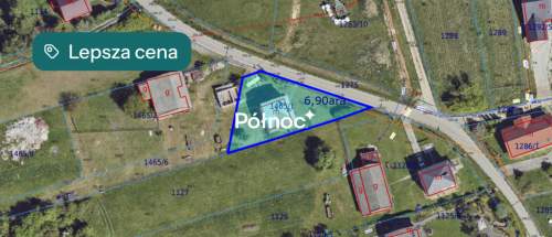Łapczyca dom wolnostojący na widokowej działce