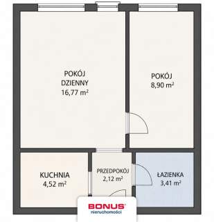 Dwa pokoje w Centrum