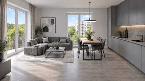 RABAT Dla Rodziny 3 Pokoje Balkon Winogrady