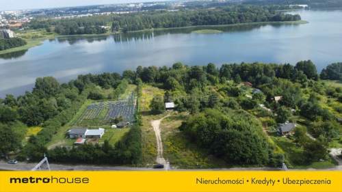 Działka z linią brzegową Jeziora Kortowskiego