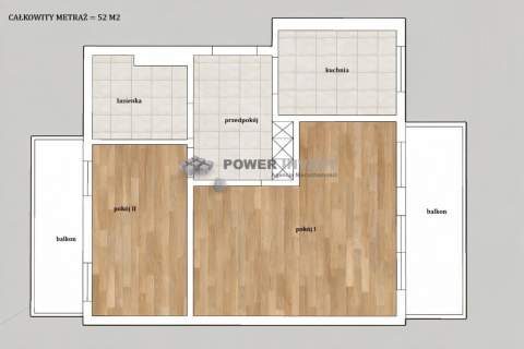 Kwiecista/Kobierzyńska 52 m 2pok. balkon garaż