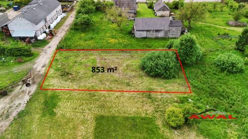 Działka budowlana ok. 600 m od lasu